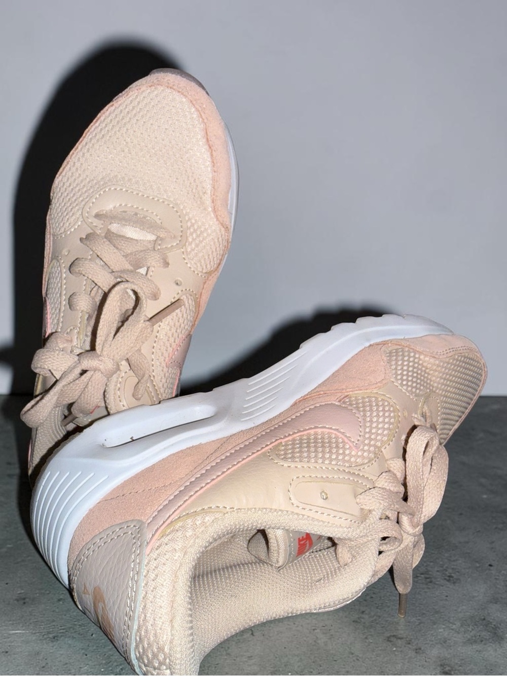 Nike Women’s Blush and Cream Athletic Sneakers